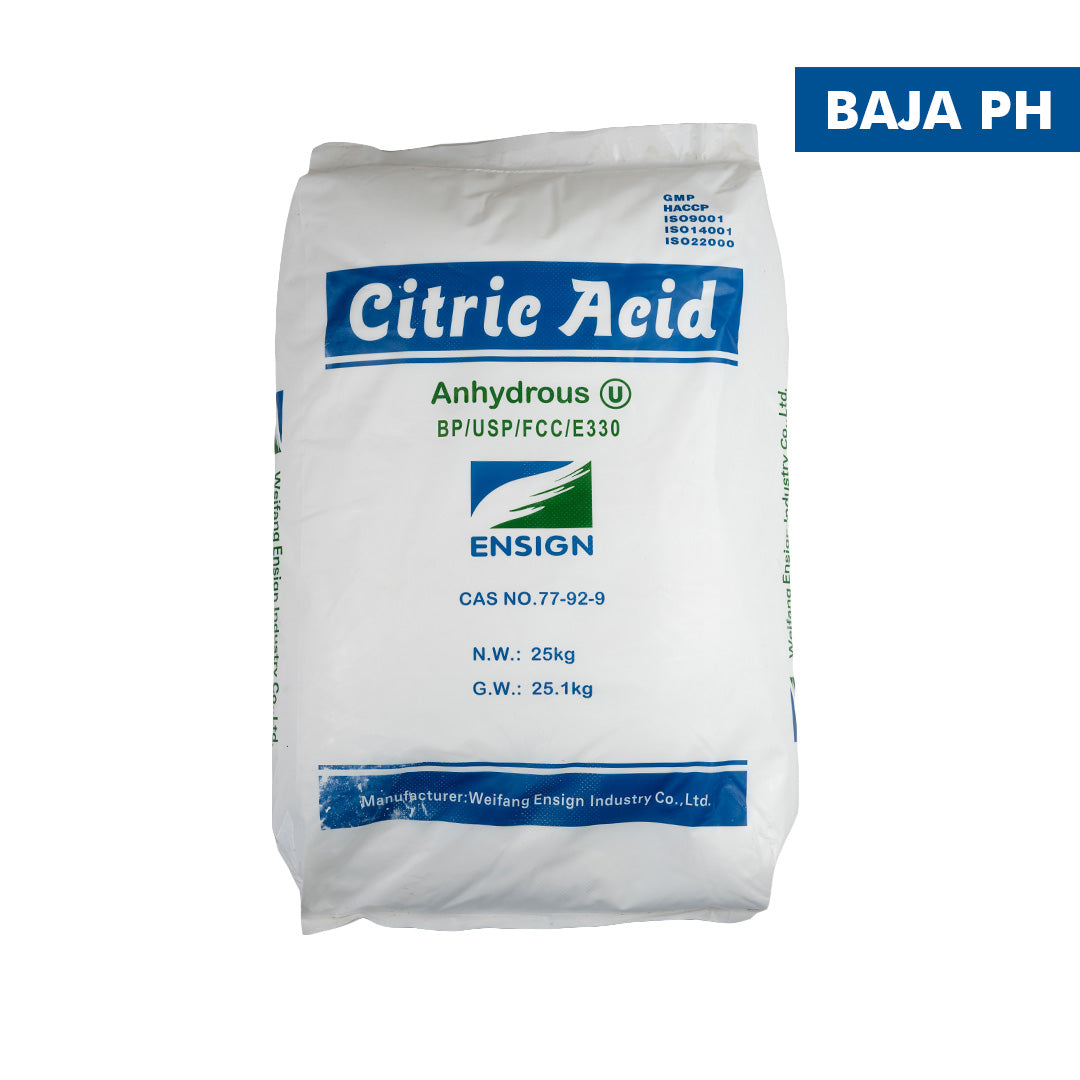 ACIDO CITRICO BAJA PH