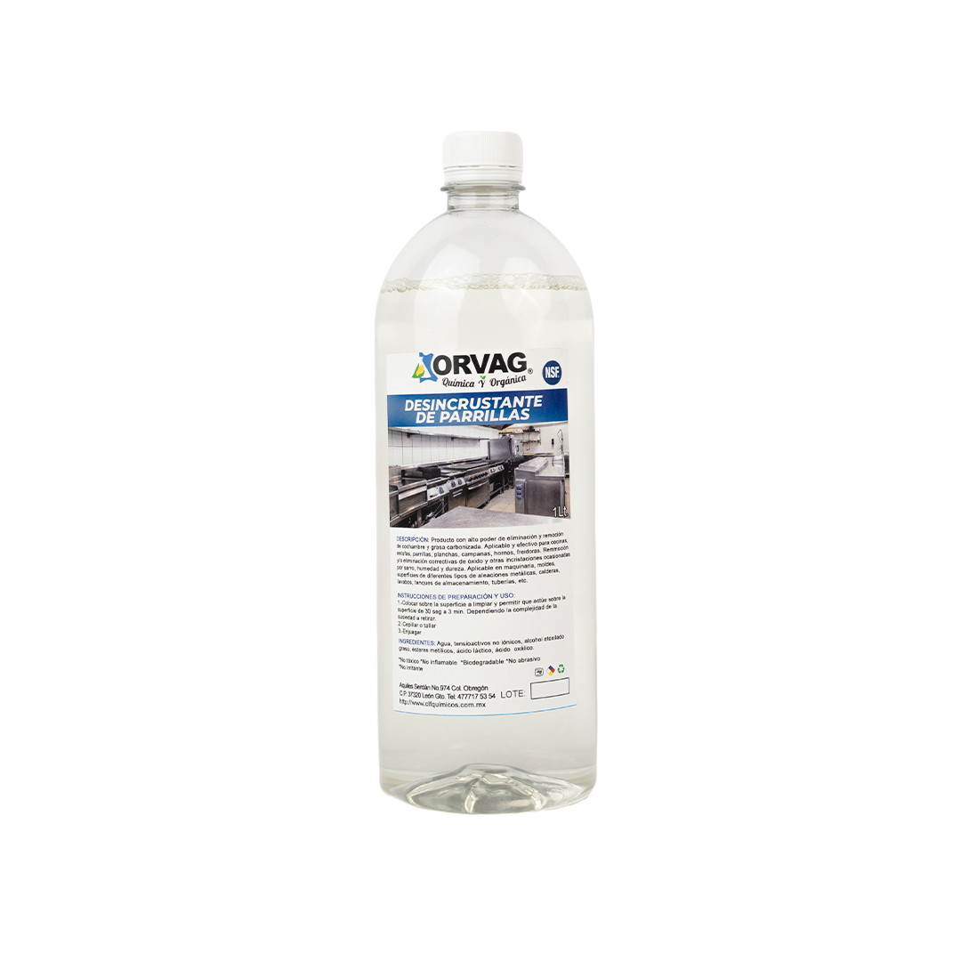DESINCRUSTANTE PARRILLAS CONCENTRADO BIODEGRADABLE