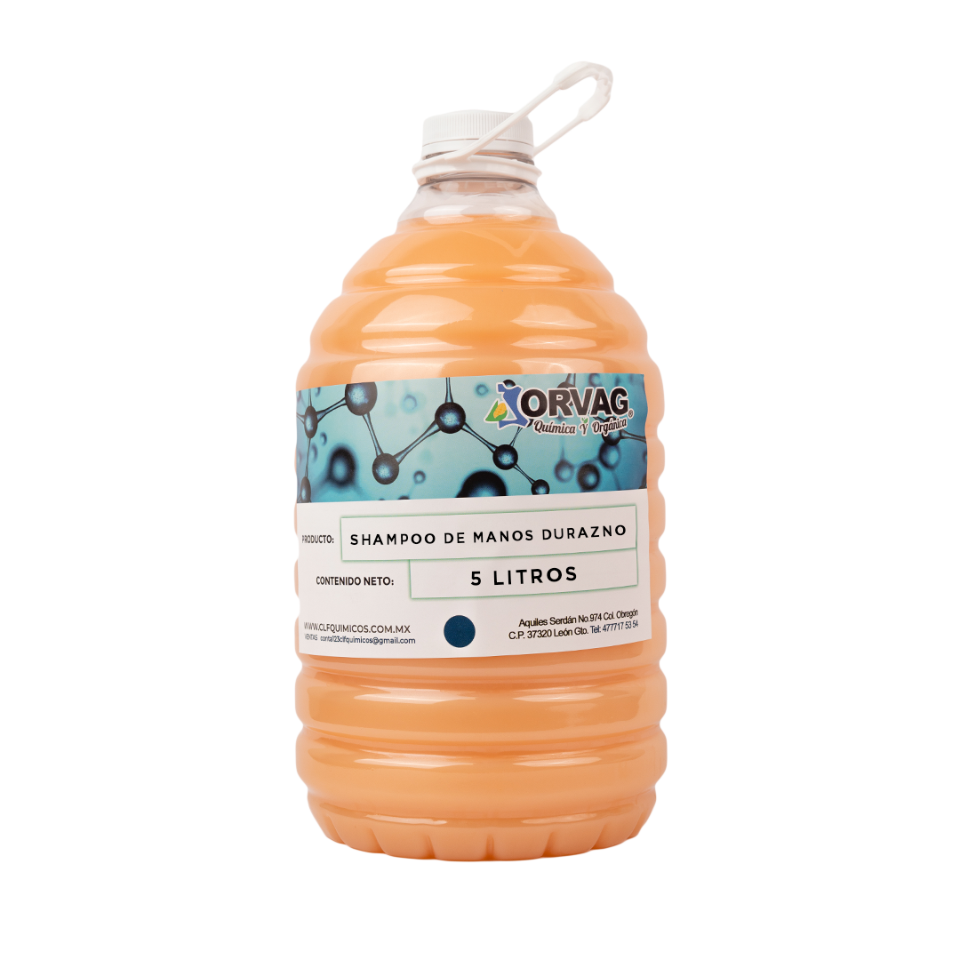 SHAMPOO DE MANOS DURAZNO