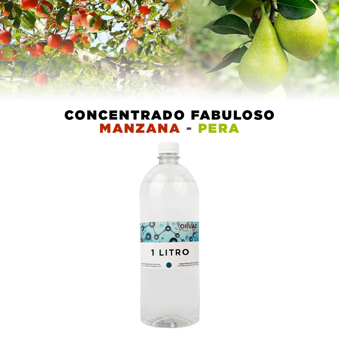 CONCENTRADO FABULOSO MANZANA - PERA