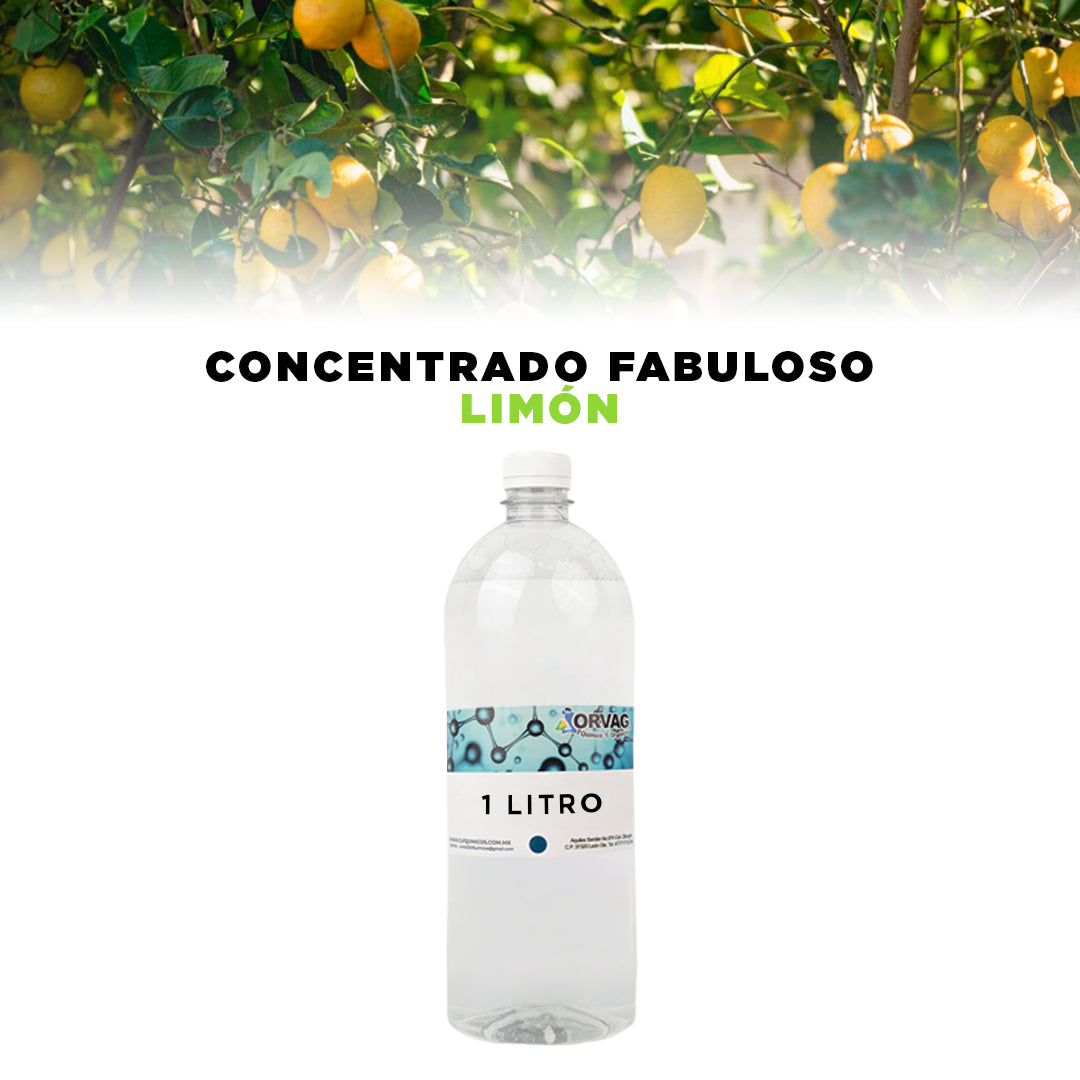 CONCENTRADO FABULOSO LIMÓN – ORVAG CLF QUIMICOS