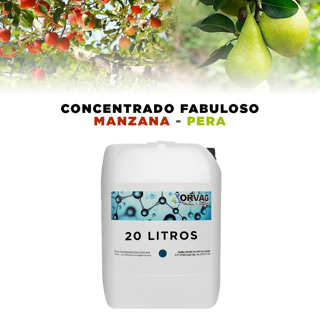 CONCENTRADO FABULOSO MANZANA - PERA
