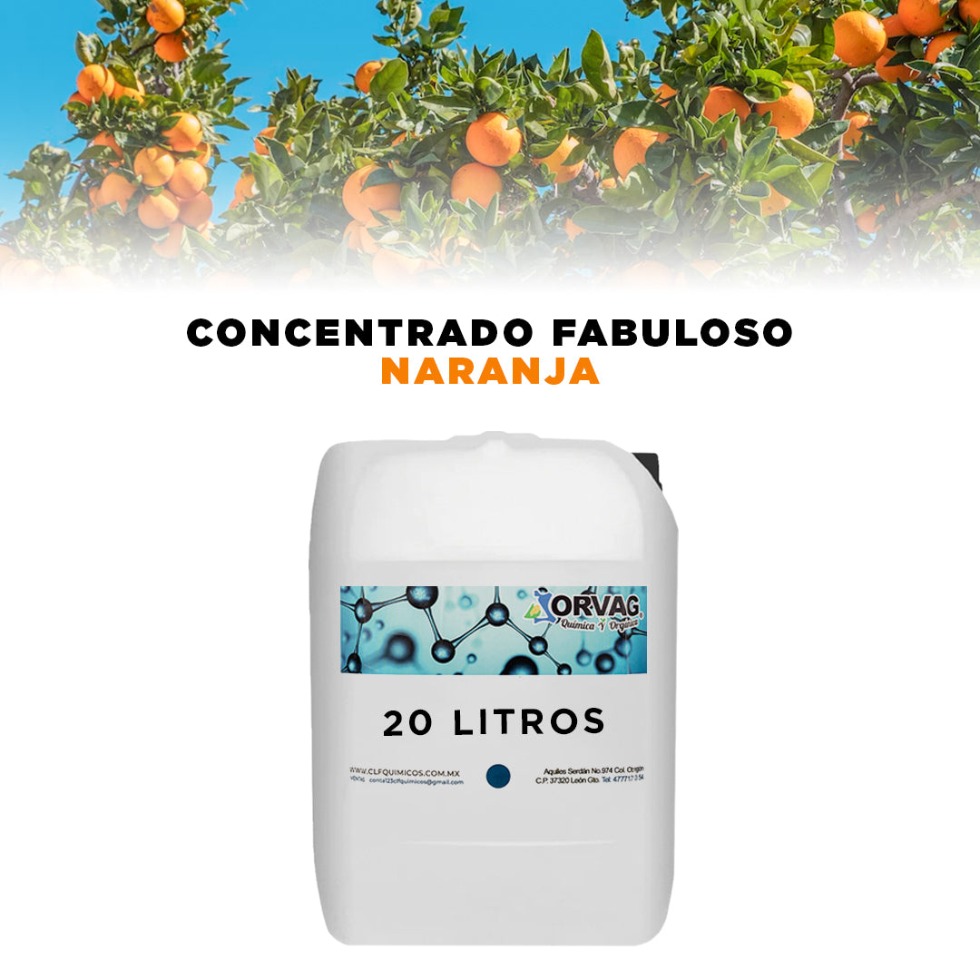 CONCENTRADO FABULOSO NARANJA