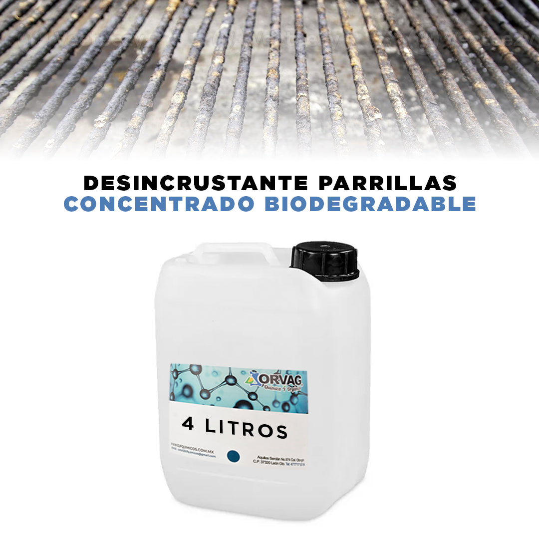 DESINCRUSTANTE PARRILLAS CONCENTRADO BIODEGRADABLE