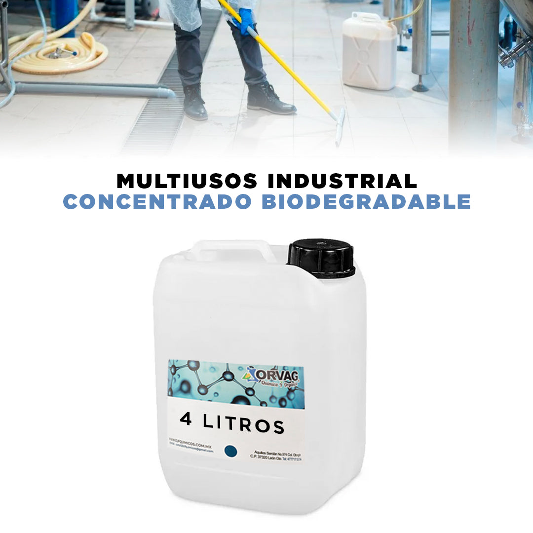 MULTIUSOS INDUSTRIAL CONCENTRADO BIODEGRADABLE