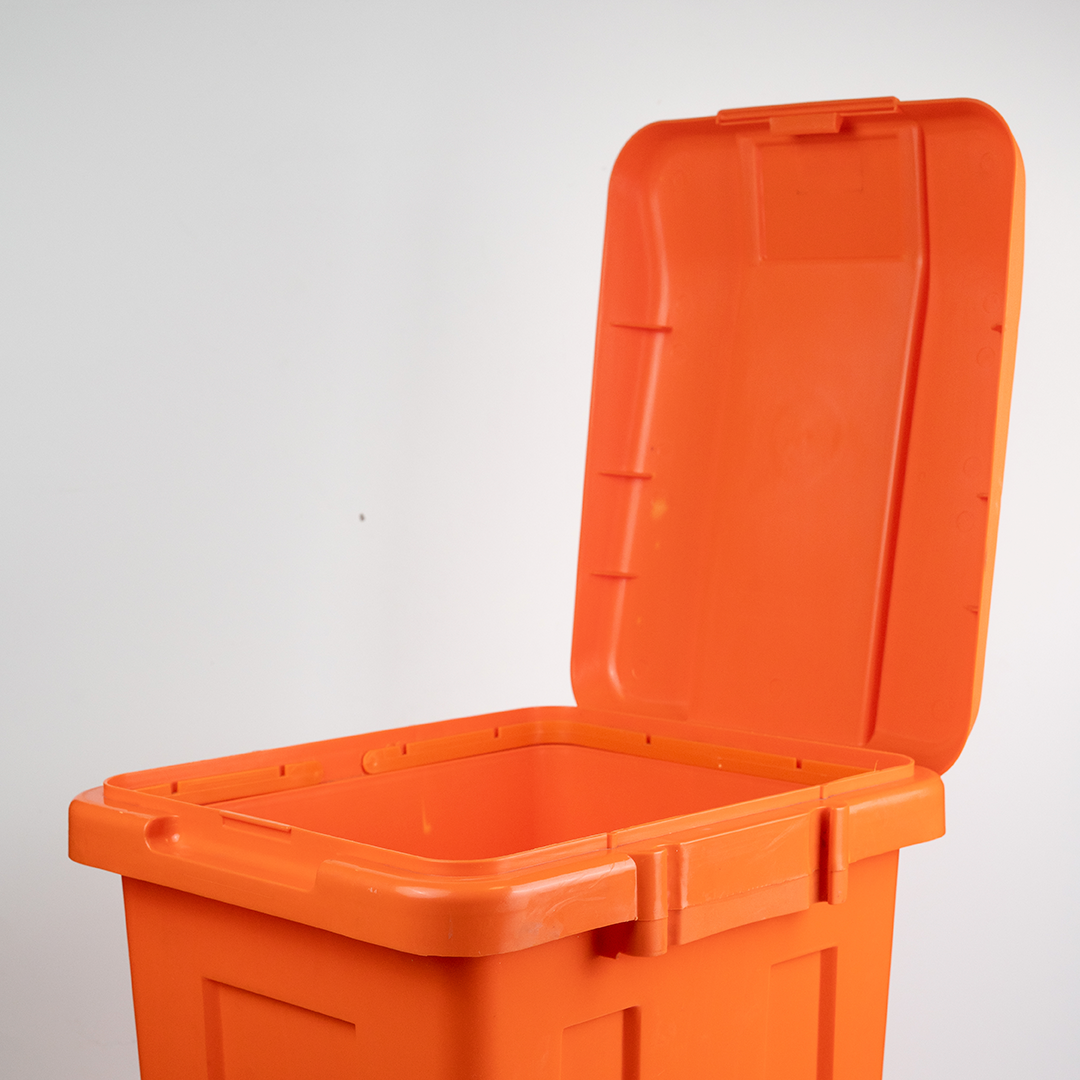 BOTE 50L EMPALMABLE NARANJA