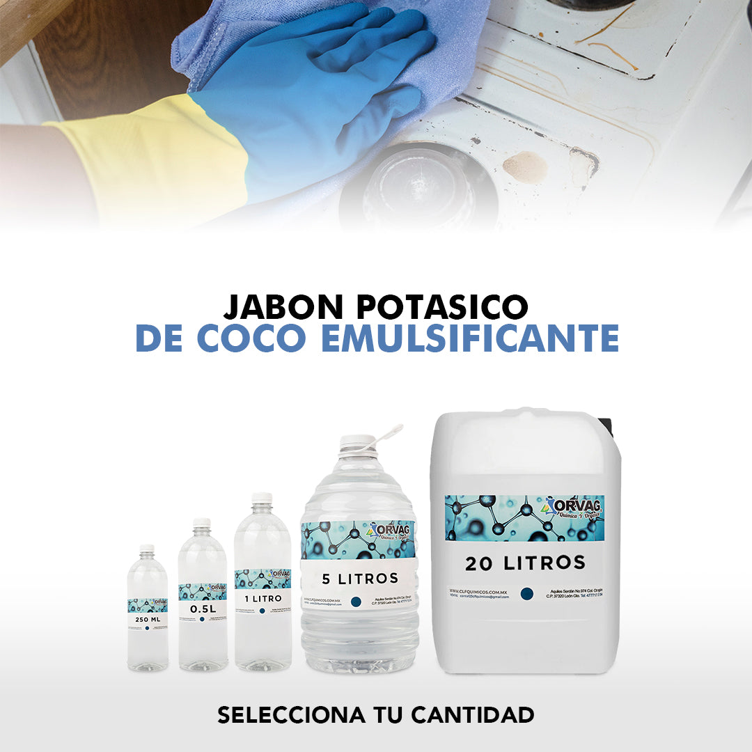 JABON POTASICO DE COCO EMULSIFICANTE