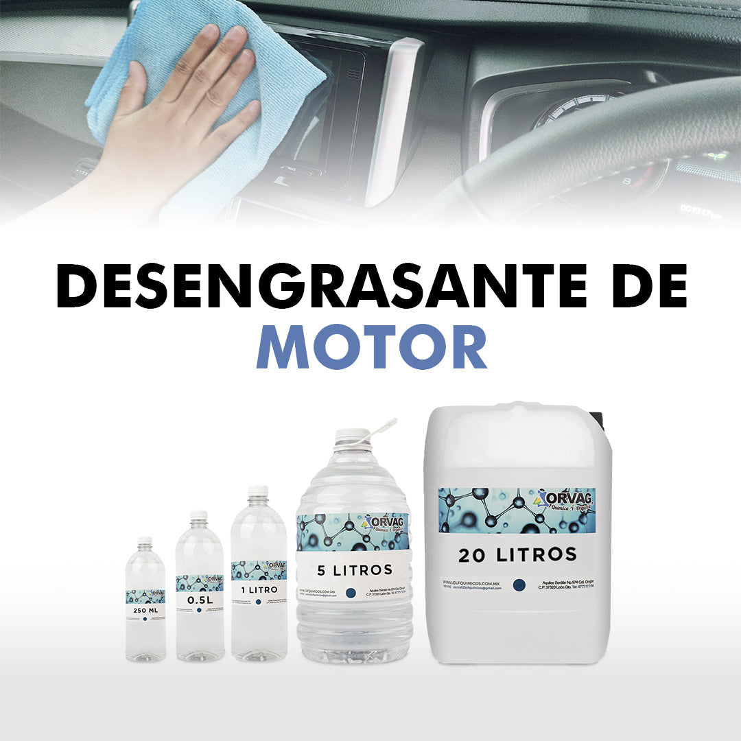 DESENGRASANTE DE MOTOR ENVASADO
