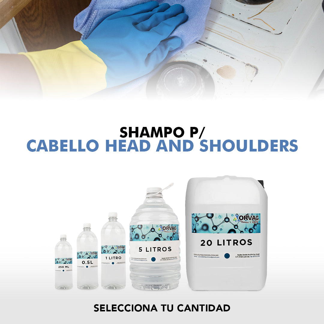 SHAMPOO PARA CABELLO TIPO HEAD AND SHOULDERS