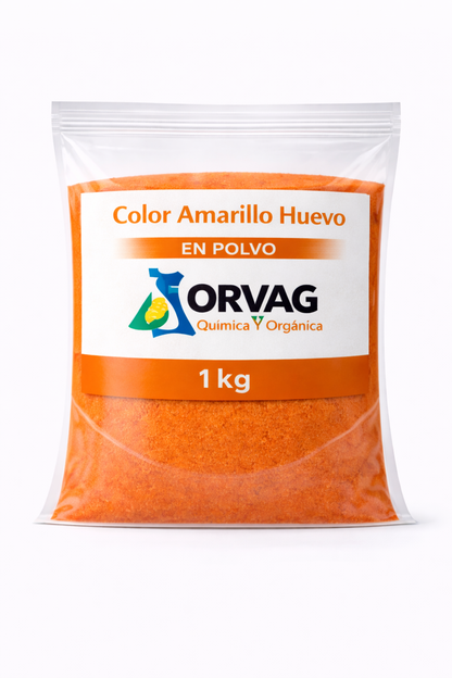 COLOR AMARILLO HUEVO