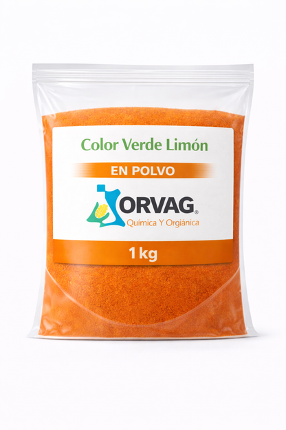 COLOR VERDE LIMON
