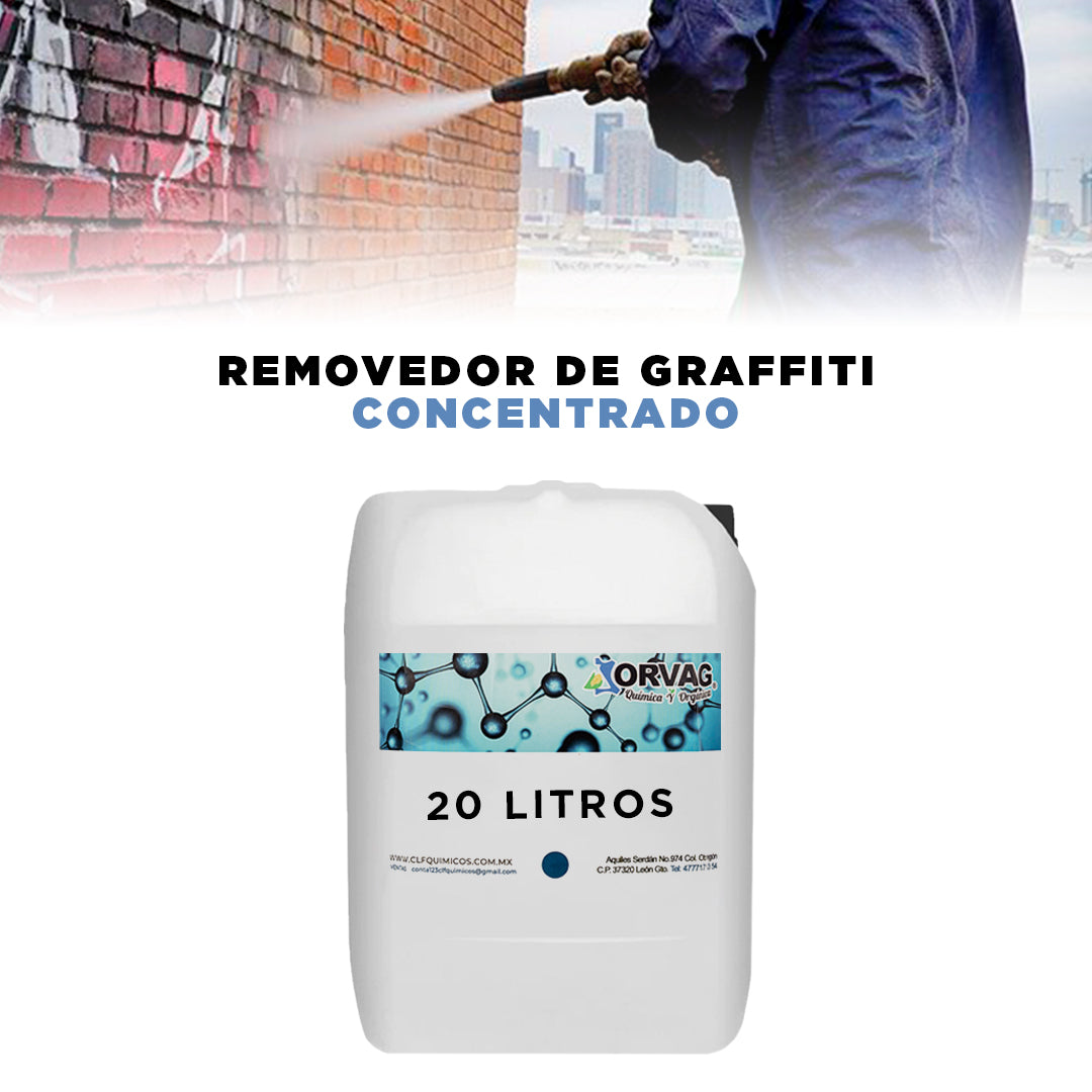 REMOVEDOR DE GRAFFITI CONCENTRADO