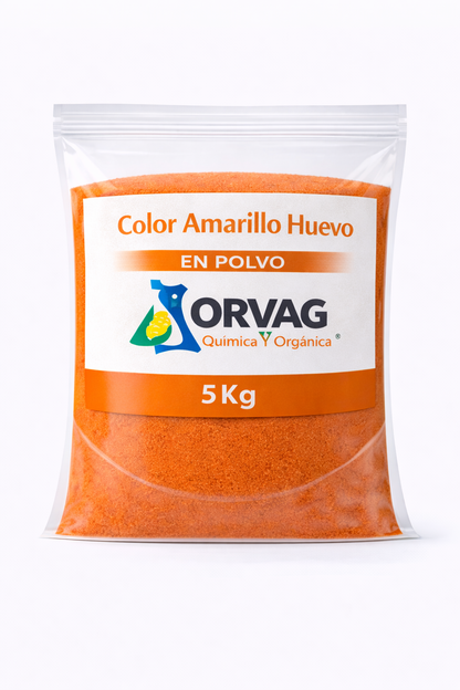 COLOR AMARILLO HUEVO