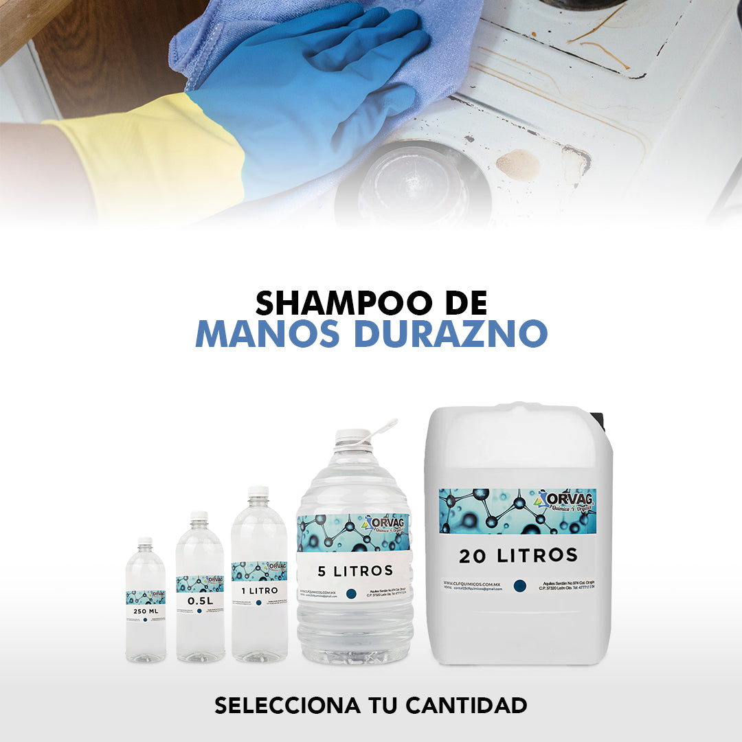 SHAMPOO DE MANOS DURAZNO